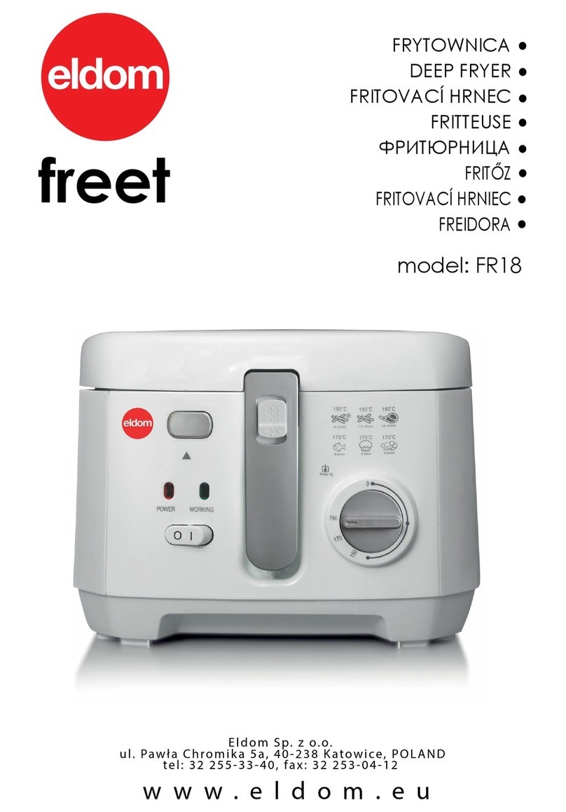 Eldom freet FR18 Instructions for use