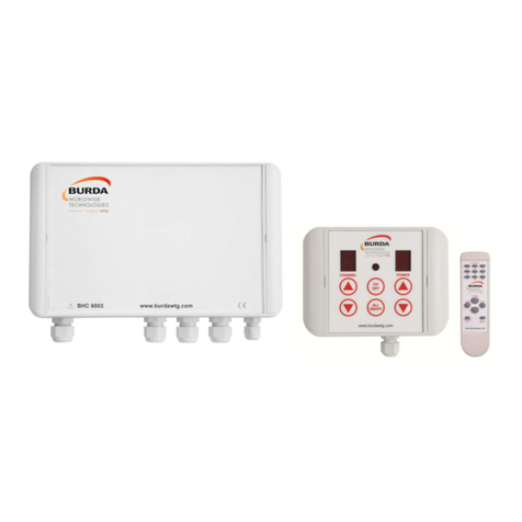 Burda PERFECTCLIME BHC6003-ER Installation & user manual
