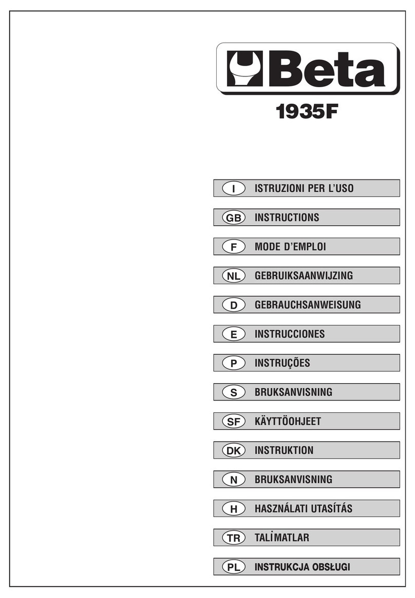 Beta 1935F User manual