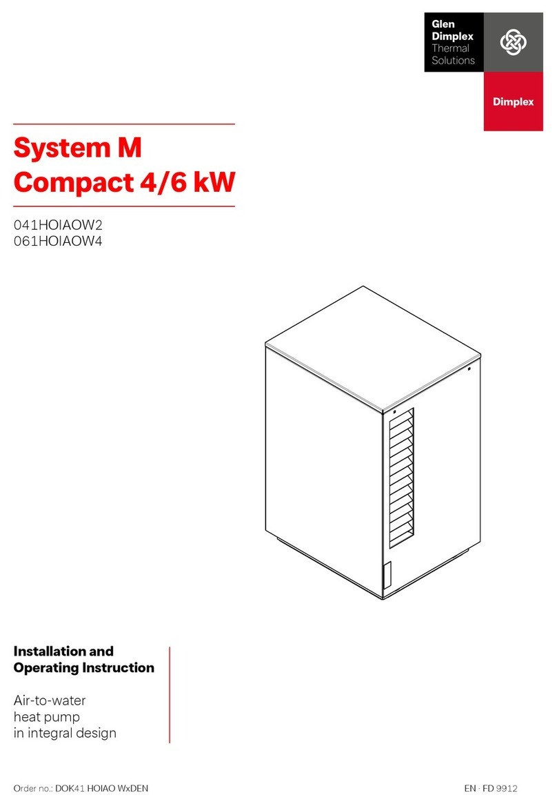 Glen Dimplex System M Compact 4/6 kW User guide