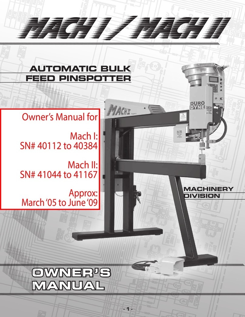 Duro Dyne Mach I owner's manual