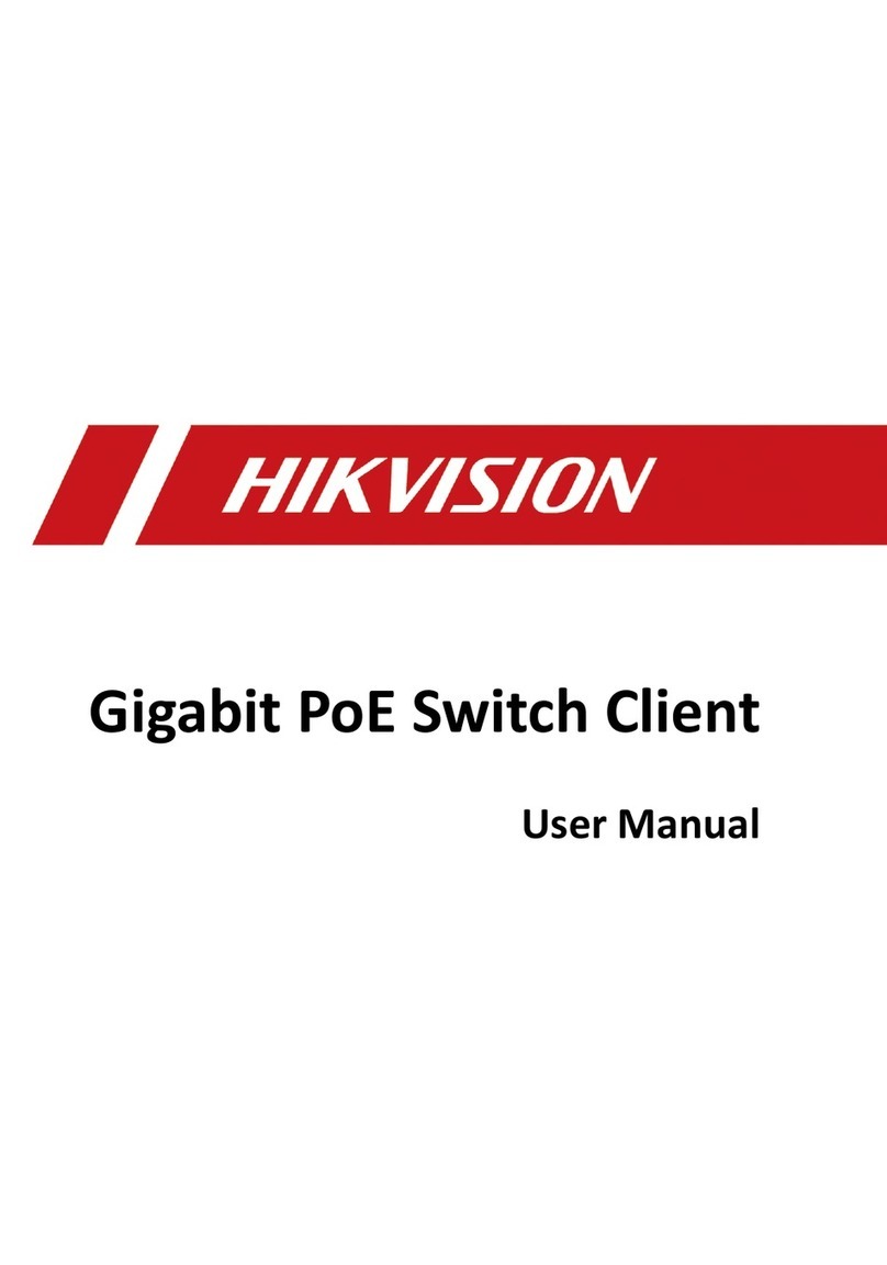 HIK VISION DS-3E15 P Series User manual HIK VISION DS-3E15 P Series User manual