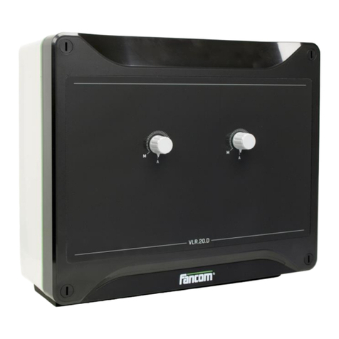 Fancom VLR.20d User manual