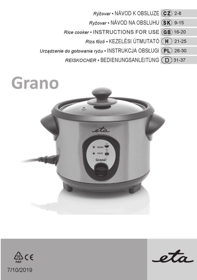 eta Grano Instructions for use