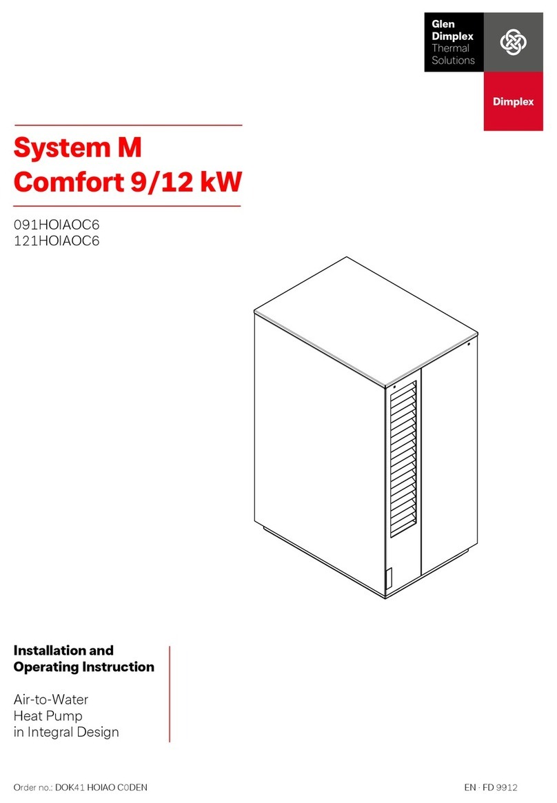 Glen Dimplex System M Comfort 9/12 kW User guide