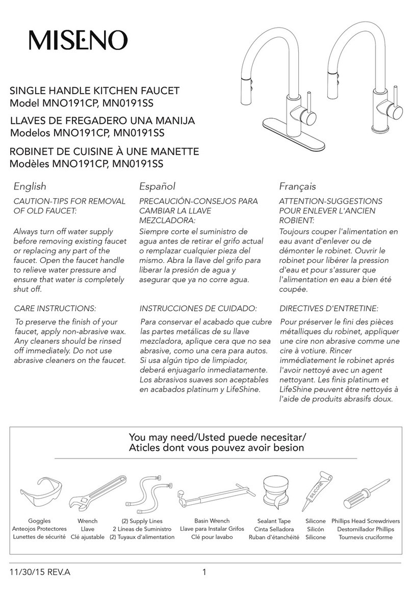 miseno MNO191CP manual