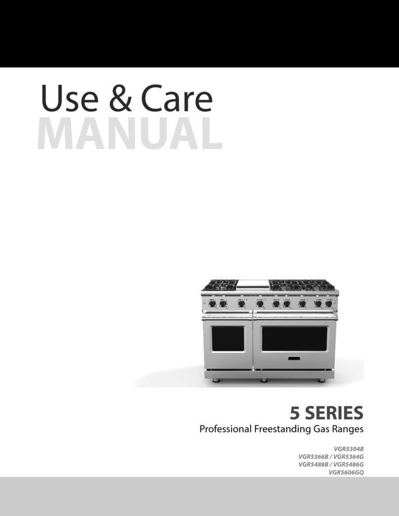 Viking Range 5 Series VGC Use & care manual Viking Range 5 Series VGC Use & care manual