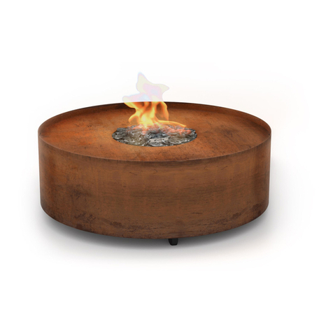 Planika GaLiO Fire Pit Corten User manual