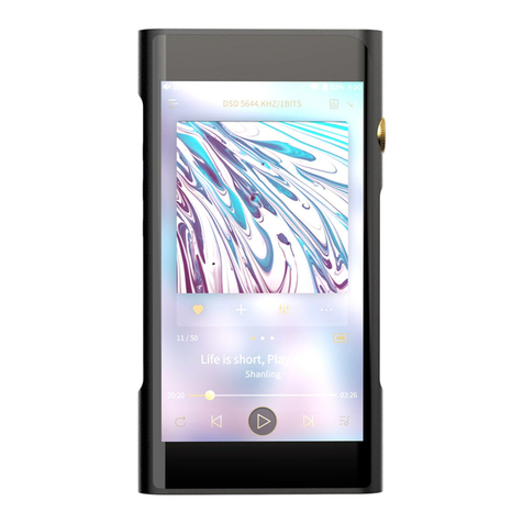 Shanling M6 Pro quick start guide