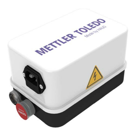 Haug METTLER TOLEDO EN Series User manual Haug METTLER TOLEDO EN Series User manual