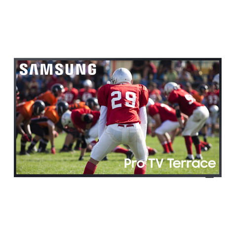 Samsung Pro TV Terrace Edition BHT User manual