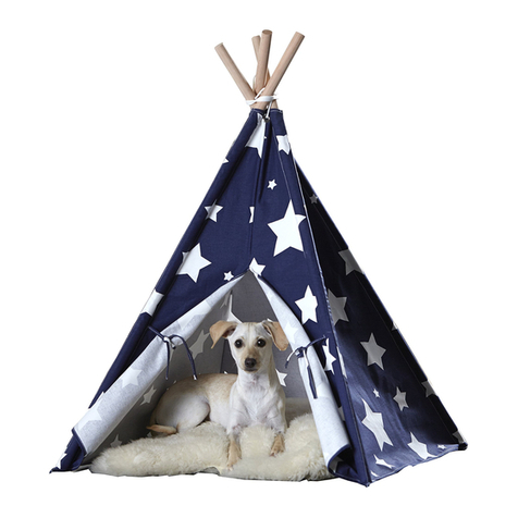 Zoovilla MEDIUM PET TEEPEE Installation guide Zoovilla MEDIUM PET TEEPEE Installation guide