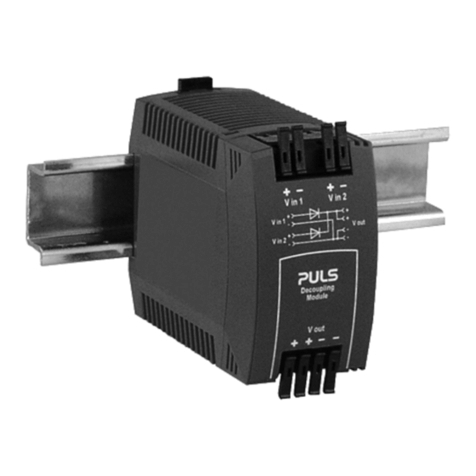 Puls MiniLine MLY-Series User manual
