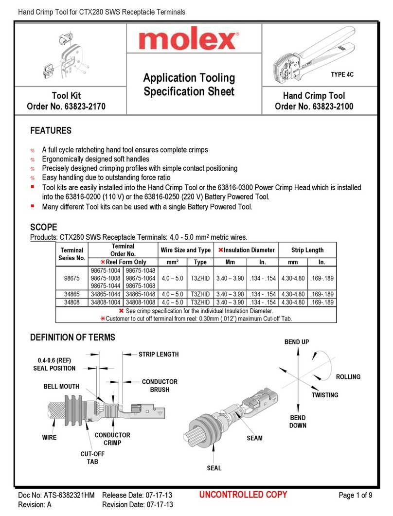 molex 207129 Series User manual