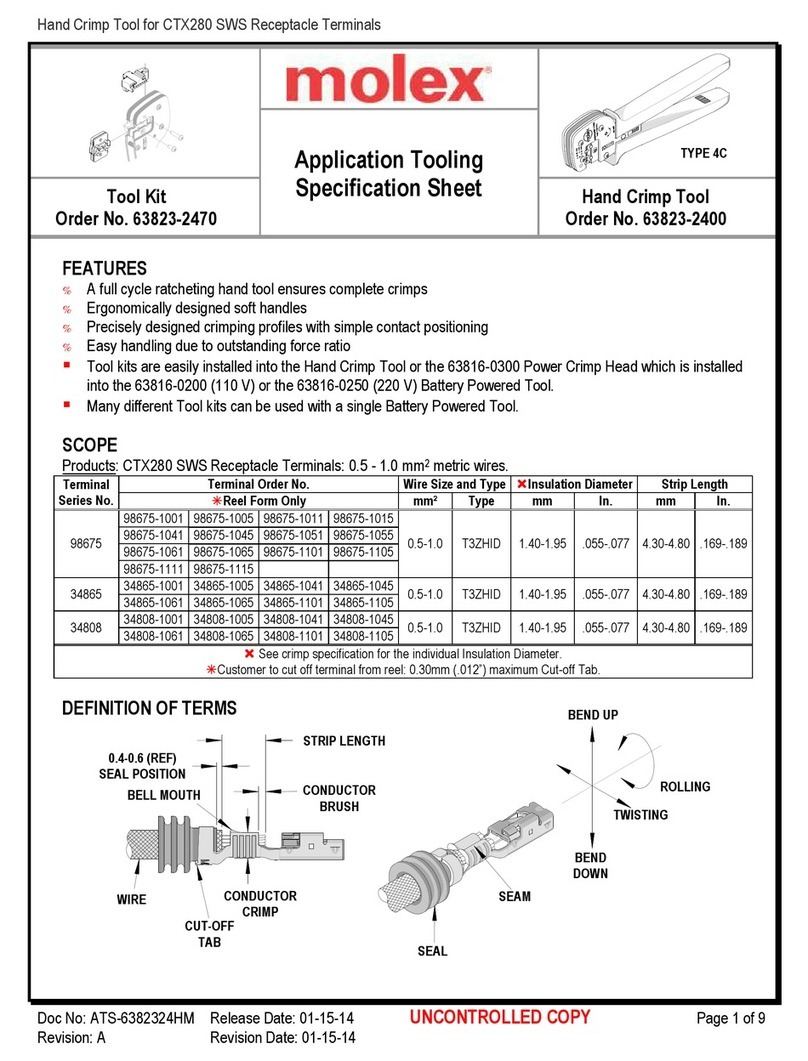 molex 207129 Series User manual