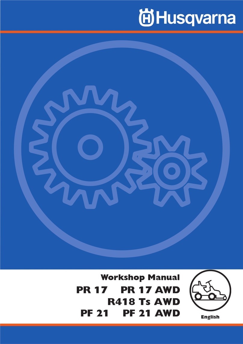 Husqvarna PR 17 Instruction manual
