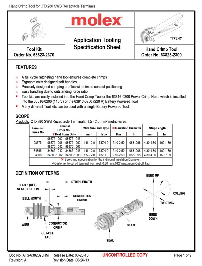 molex 207129 Series User manual