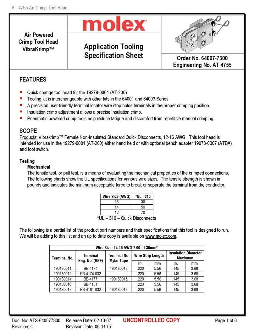molex 207129 Series User manual