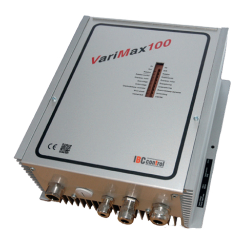 IBC control VariMax100 User manual IBC control VariMax100 User manual