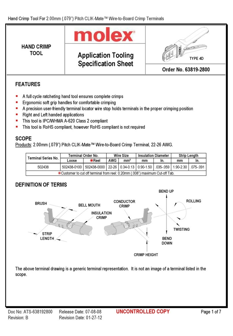 molex 63819-2800 User manual