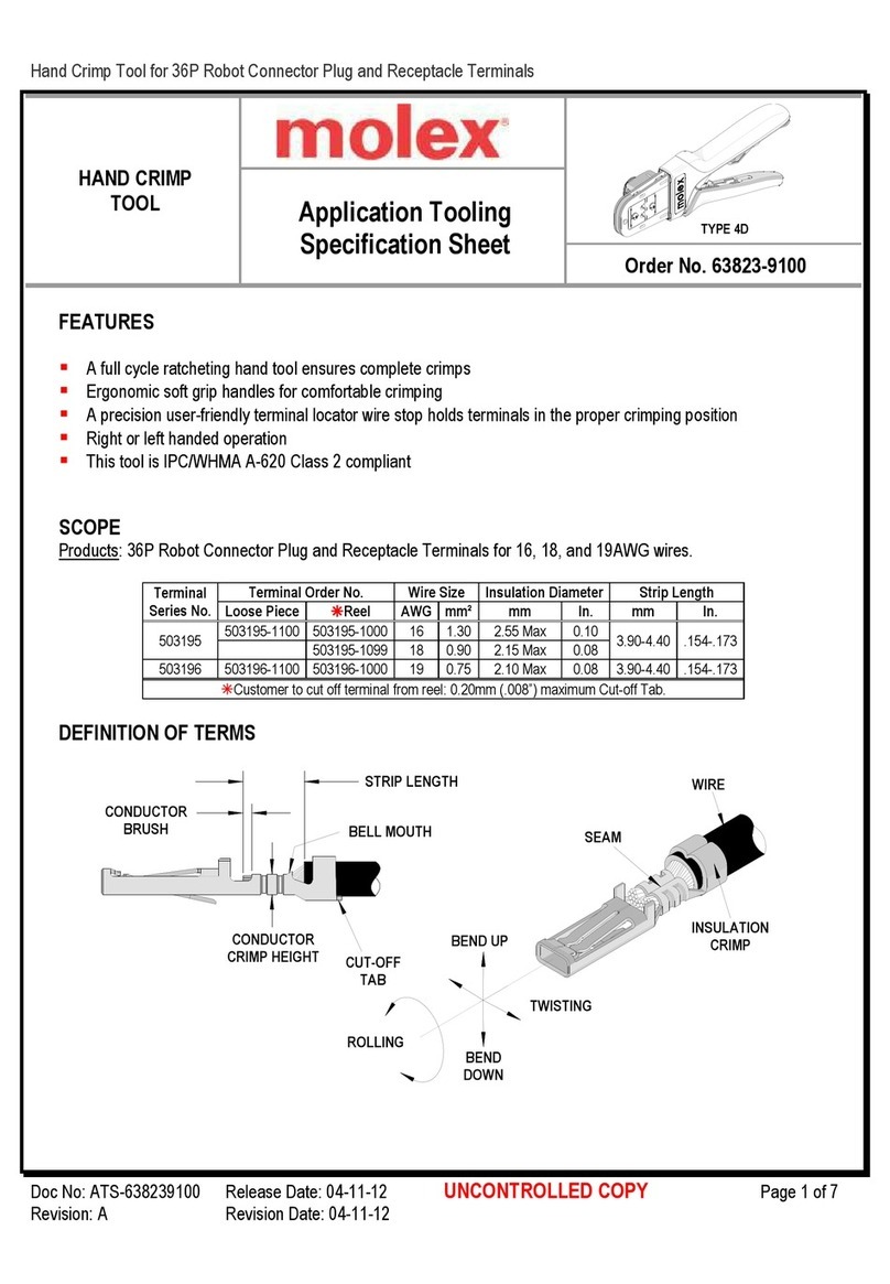 molex 63823-9100 User manual molex 63823-9100 User manual