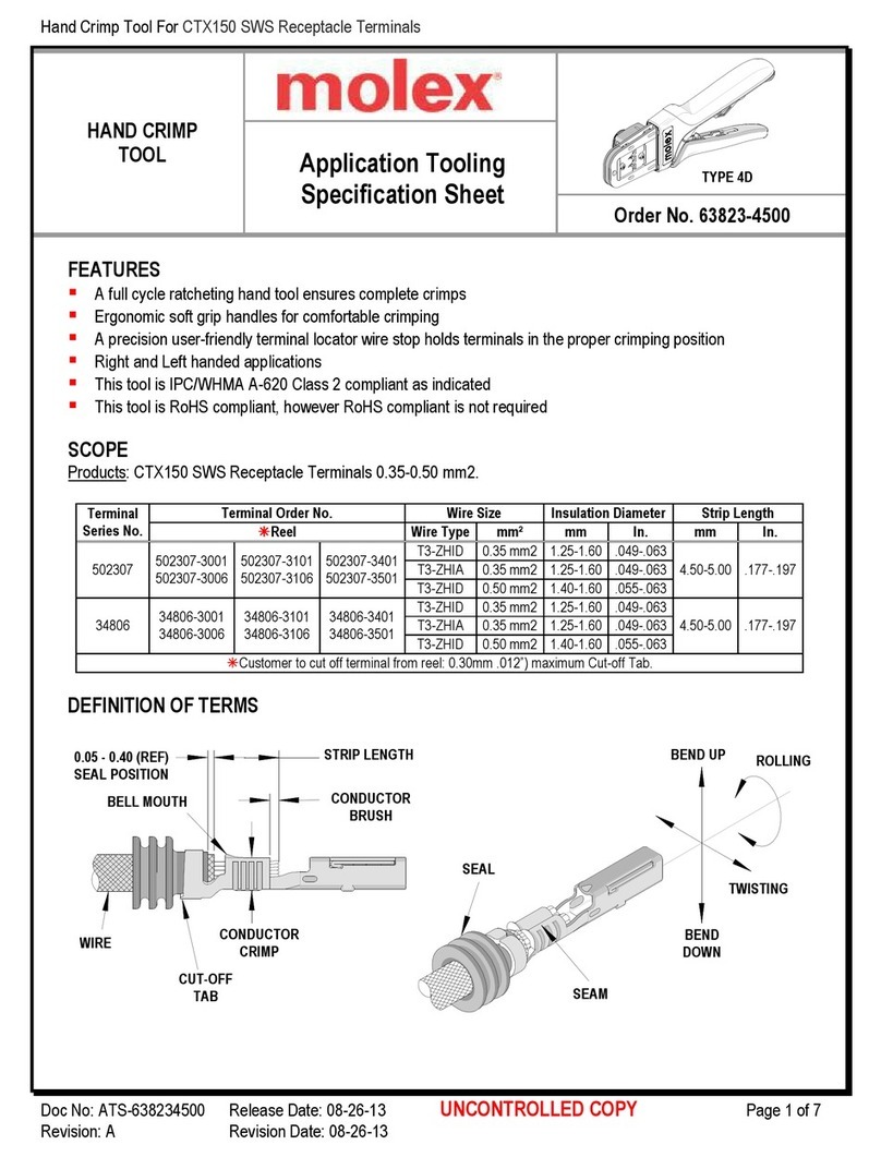 molex 63823-4500 User guide