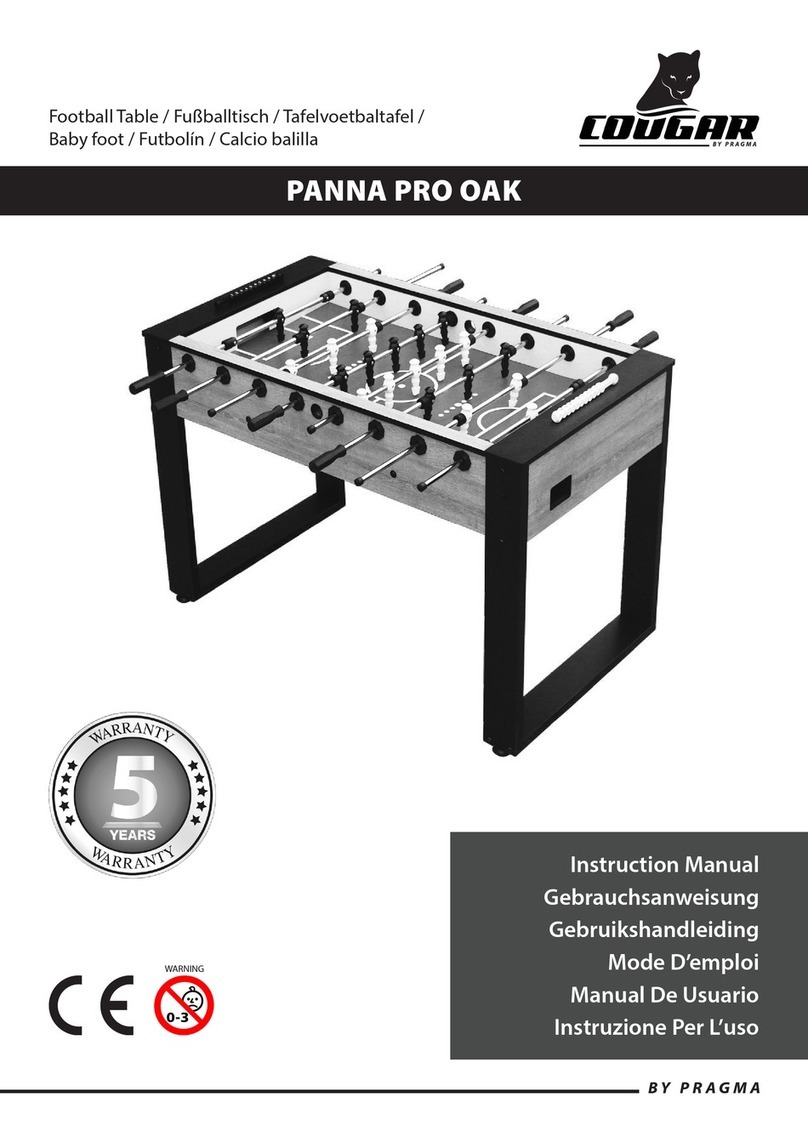 Pragma COUGAR PANNA PRO OAK instruction manual