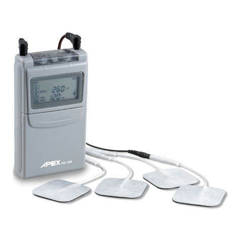Apex Digital Digi-Stim GM320T SD TENS User manual
