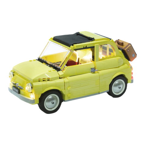 Lightmybricks LEGO Fiat 500 10271 LED light kit manual