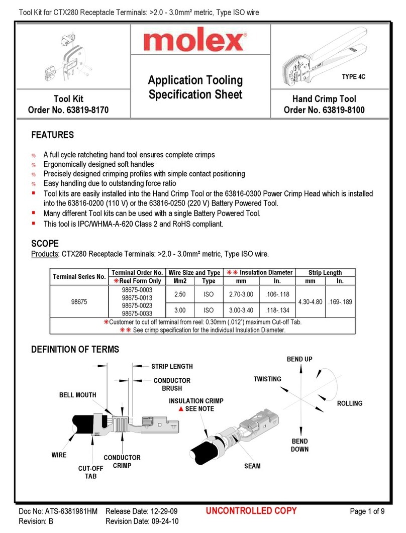 molex 207129 Series User manual molex 207129 Series User manual