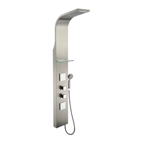 Anzzi NIAGARA  SP-AZ023 User manual