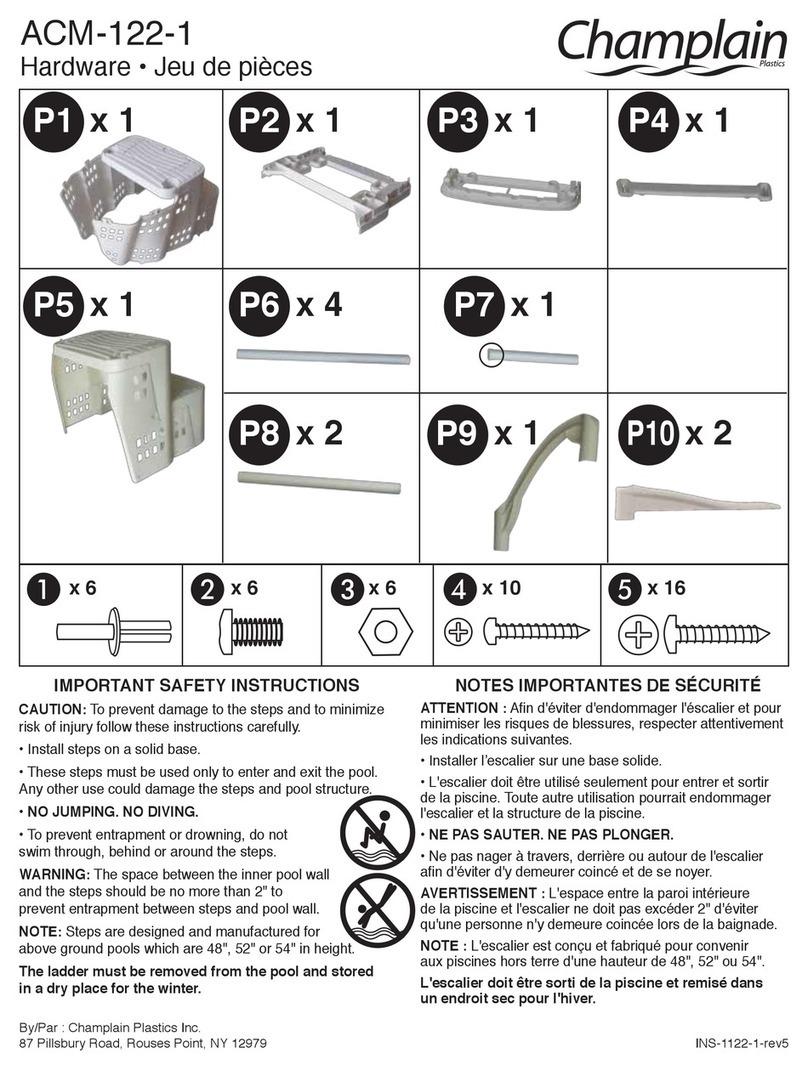 Champlain ACM-122-1 User manual