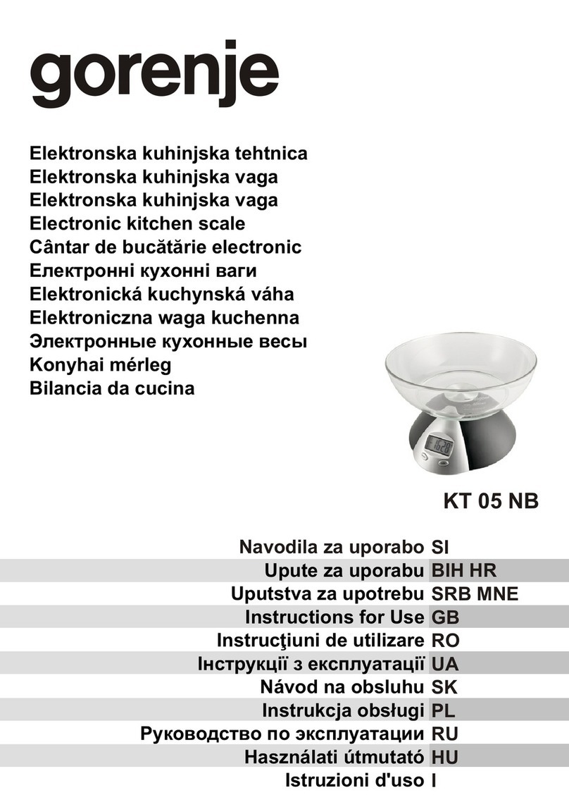 Gorenje KT 05 NB Instructions for use