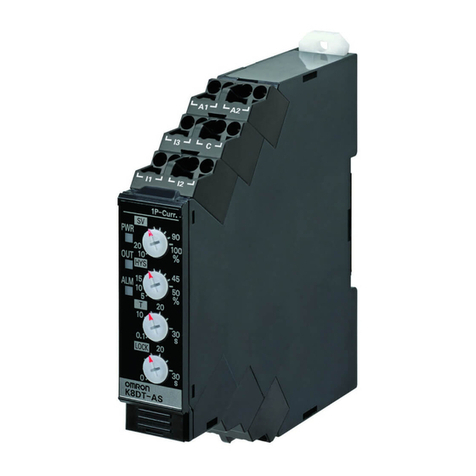 Omron K8DT-AS Series User manual