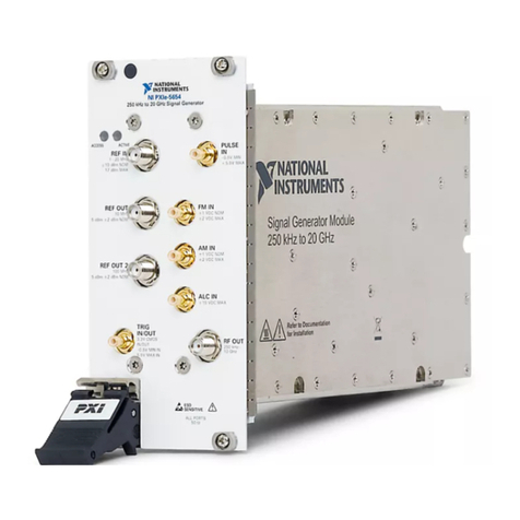 National Instruments PXIe-5654 User manual National Instruments PXIe-5654 User manual