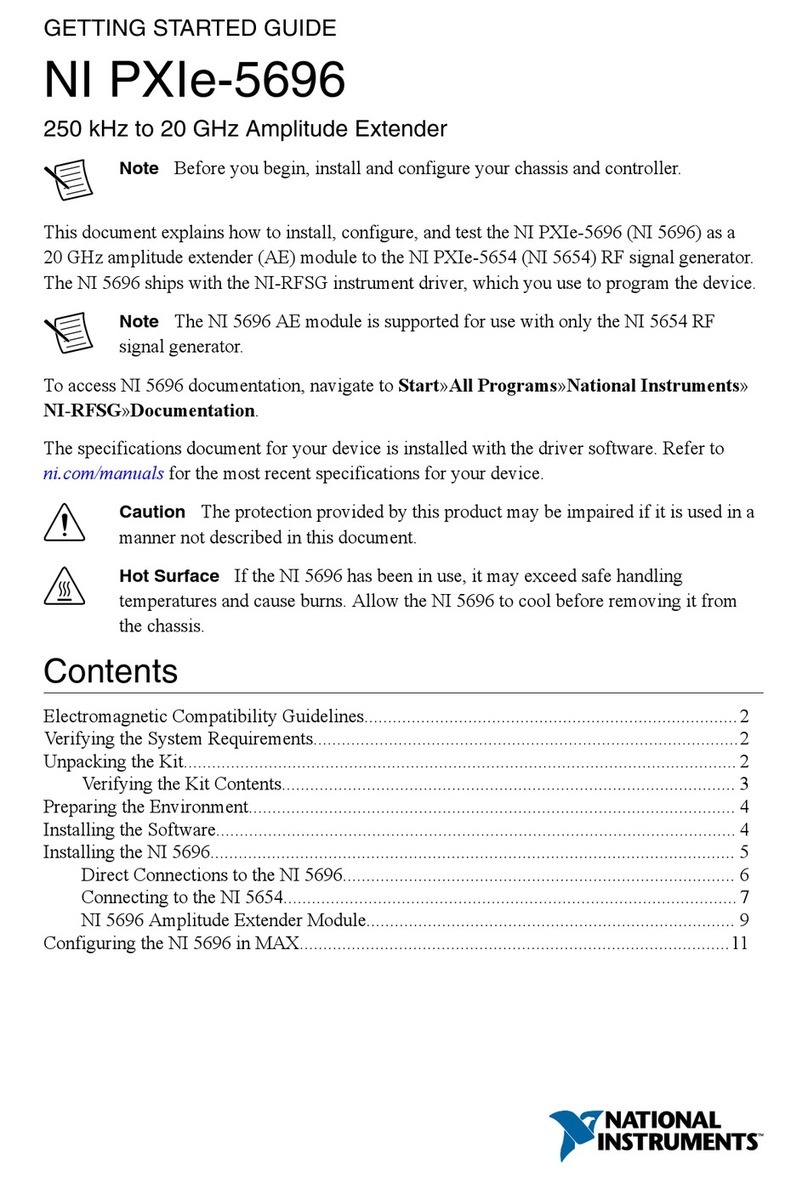 National Instruments PXIe-5696 User manual