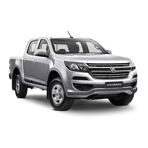 HOLDEN RG Colorado 2018 Installation and operation manual HOLDEN RG Colorado 2018 Installation and operation manual