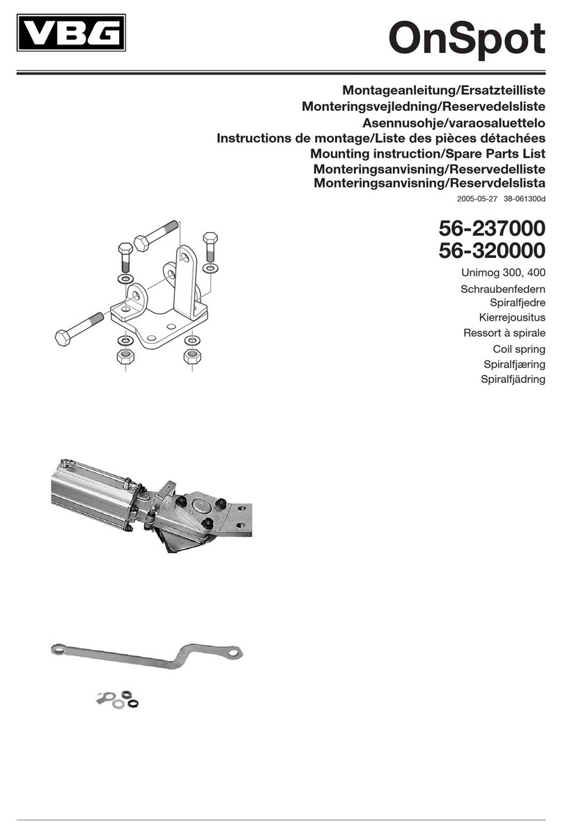 VBG Onspot User manual