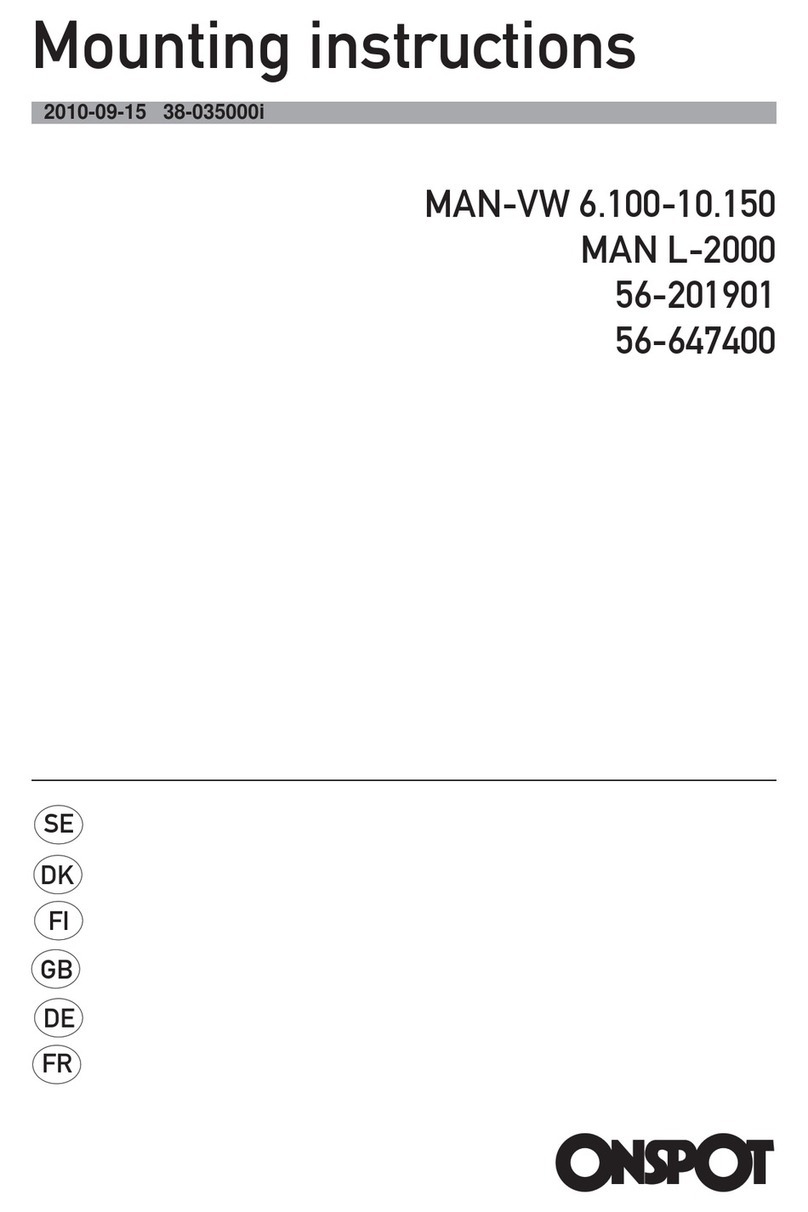 VBG Onspot Mounting instructions