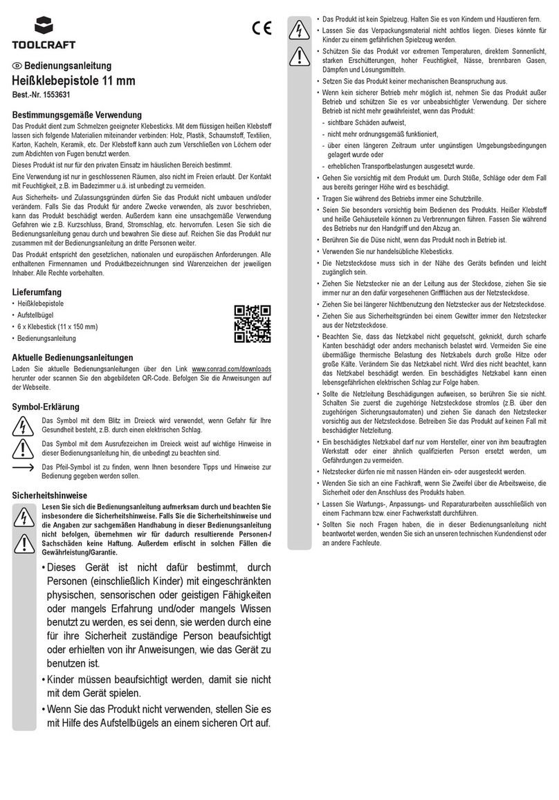 TOOLCRAFT 1553631 User manual