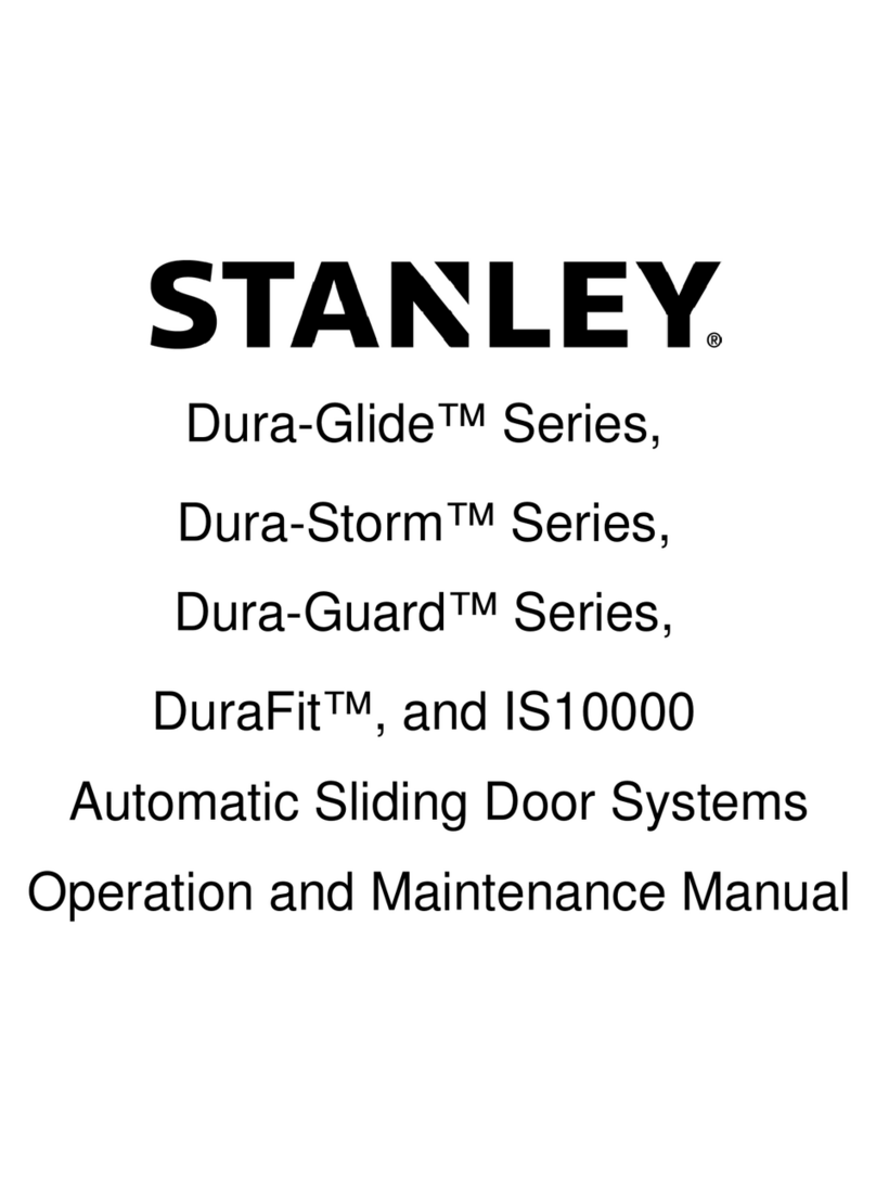 Stanley Dura-Glide Series User manual Stanley Dura-Glide Series User manual