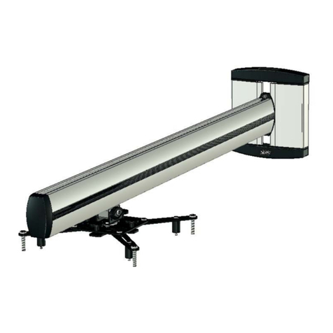 SMS Projector WL Short Throw V+ Instructions for mounting