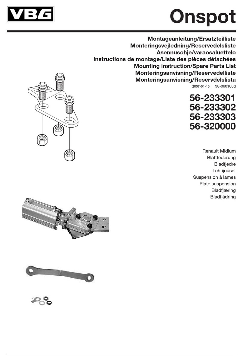 VBG Onspot User manual