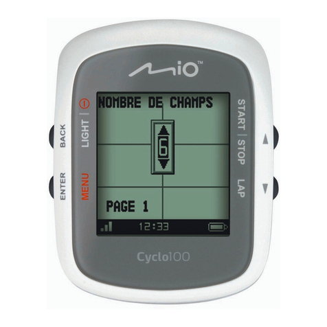 Mio Cyclo 100 Series User manual