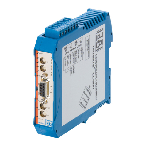 DEUTSCHMANN AUTOMATION UNIGATE CL-MPI User manual