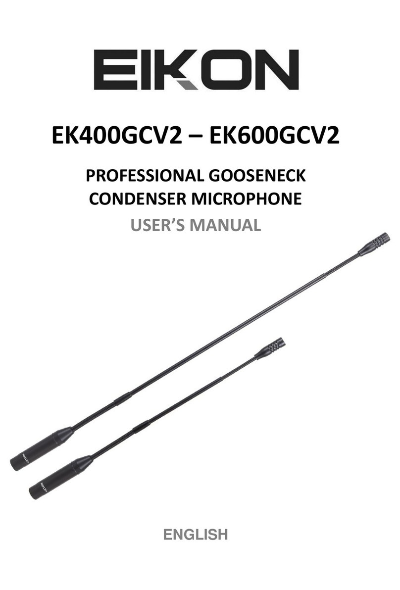 Eikon EK400GCV2 user manual