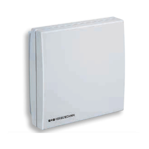 S+S Regeltechnik THERMASGARD RTM1-U Operating Instructions, Mounting & Installation S+S Regeltechnik THERMASGARD RTM1-U Operating Instructions, Mounting & Installation