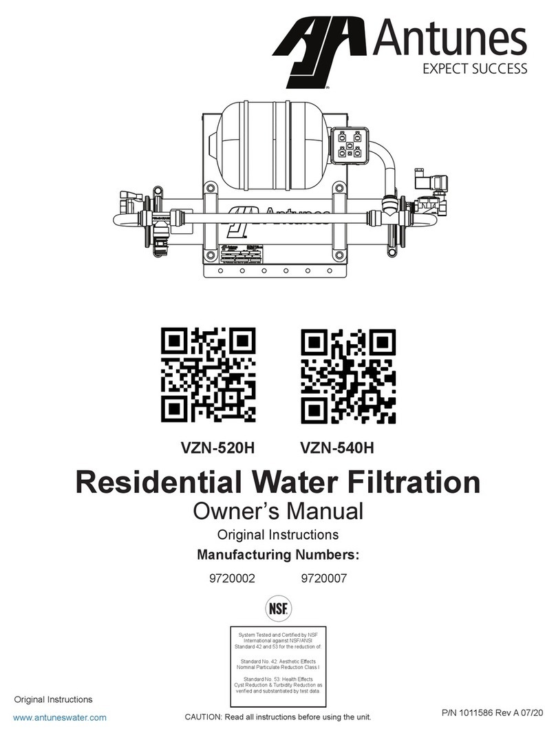 Antunes VZN-520H User manual