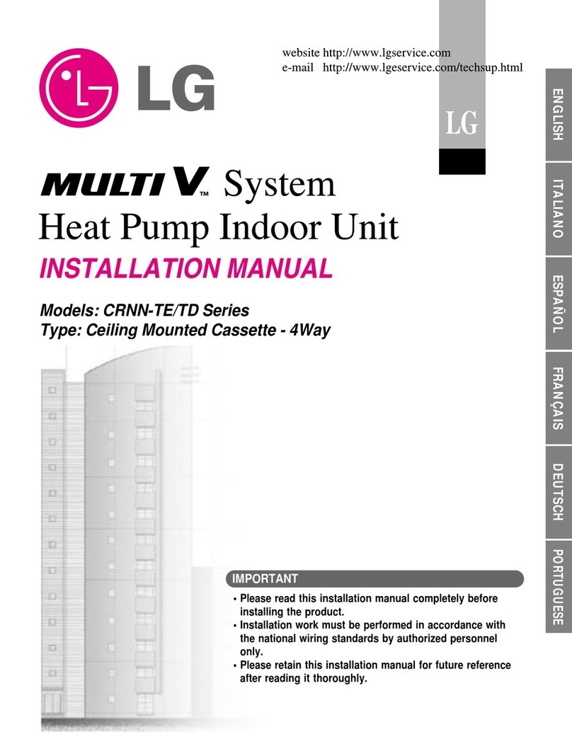 LG MULTI-V CRNN-TE Series User manual LG MULTI-V CRNN-TE Series User manual