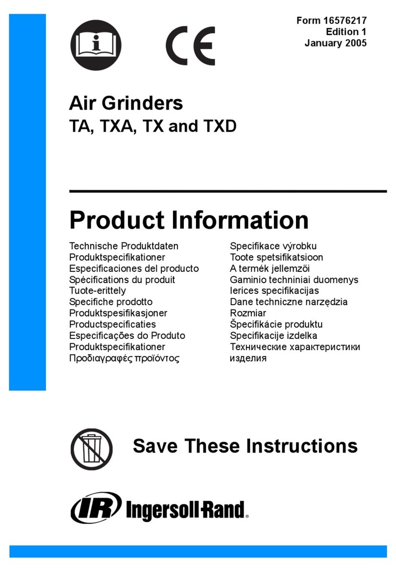 Ingersoll-Rand TA Series Product information